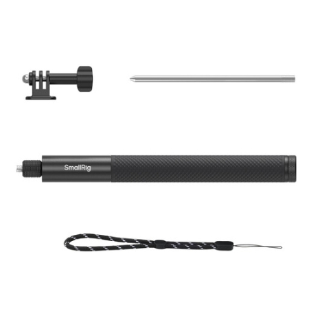 SmallRig 6319 - metalowy selfie stick do kamer sportowych - zawartość zestawu